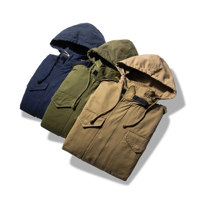 Men's Hooded M65 Field Jacket