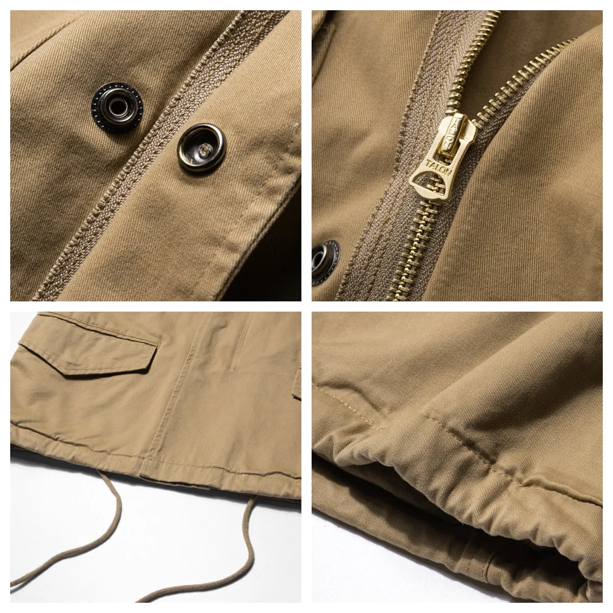 Men's Hooded M65 Field Jacket