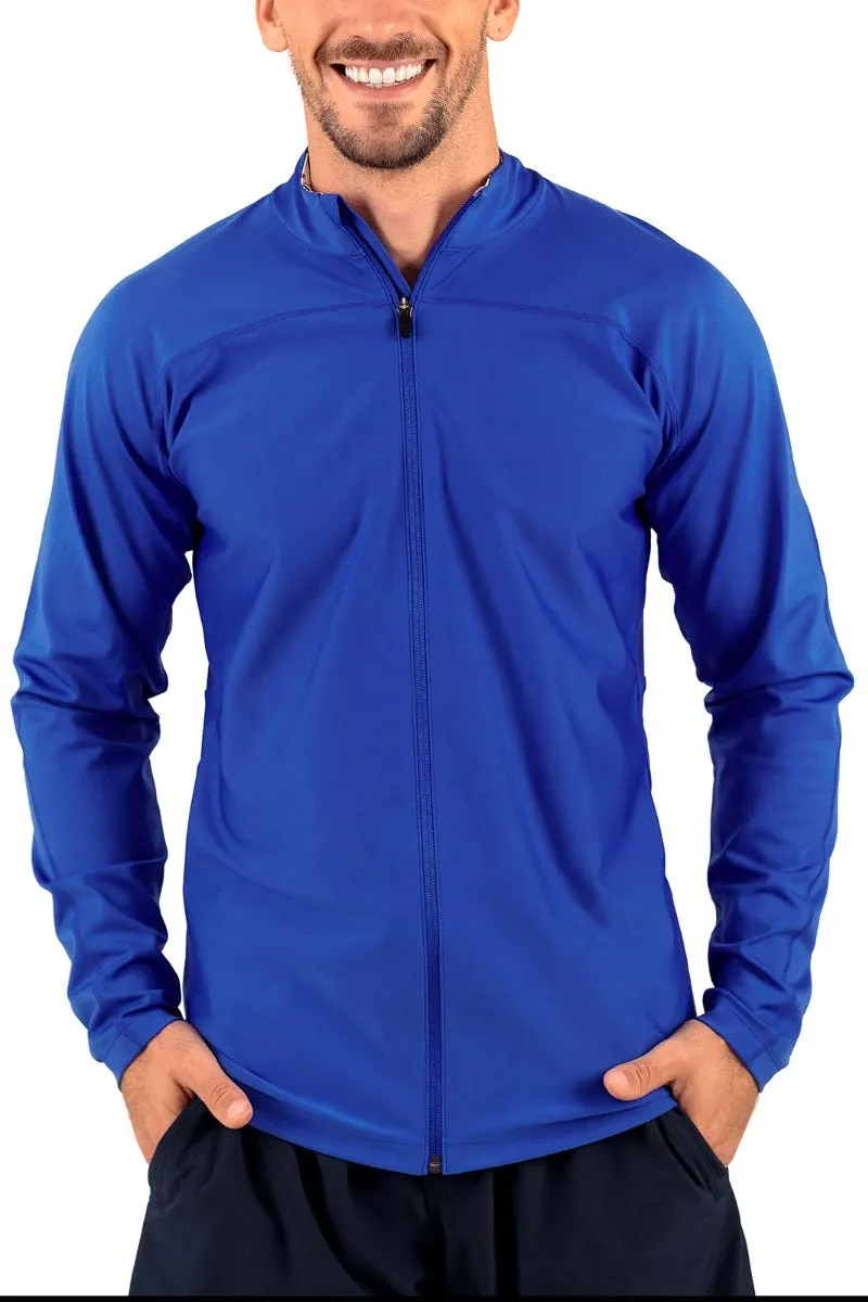 Men's Menorca Long Sleeve Water Jacket  |  Baja Blue