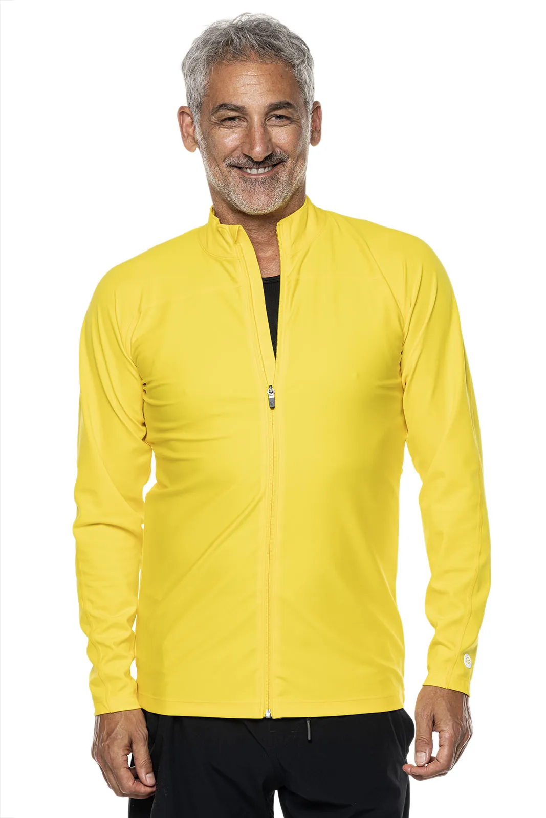 Men's Menorca Long Sleeve Water Jacket  |  Bold Yellow