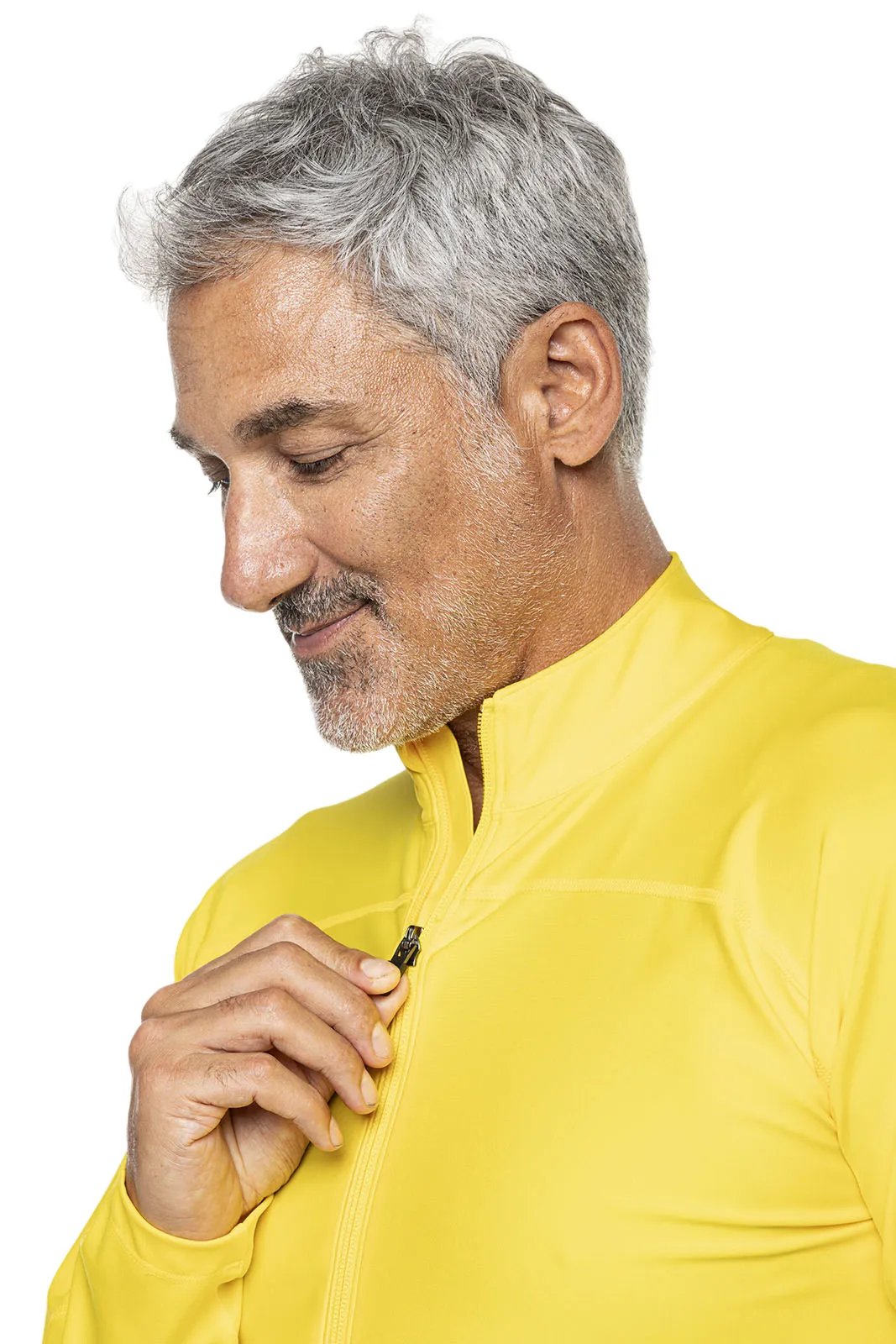 Men's Menorca Long Sleeve Water Jacket  |  Bold Yellow