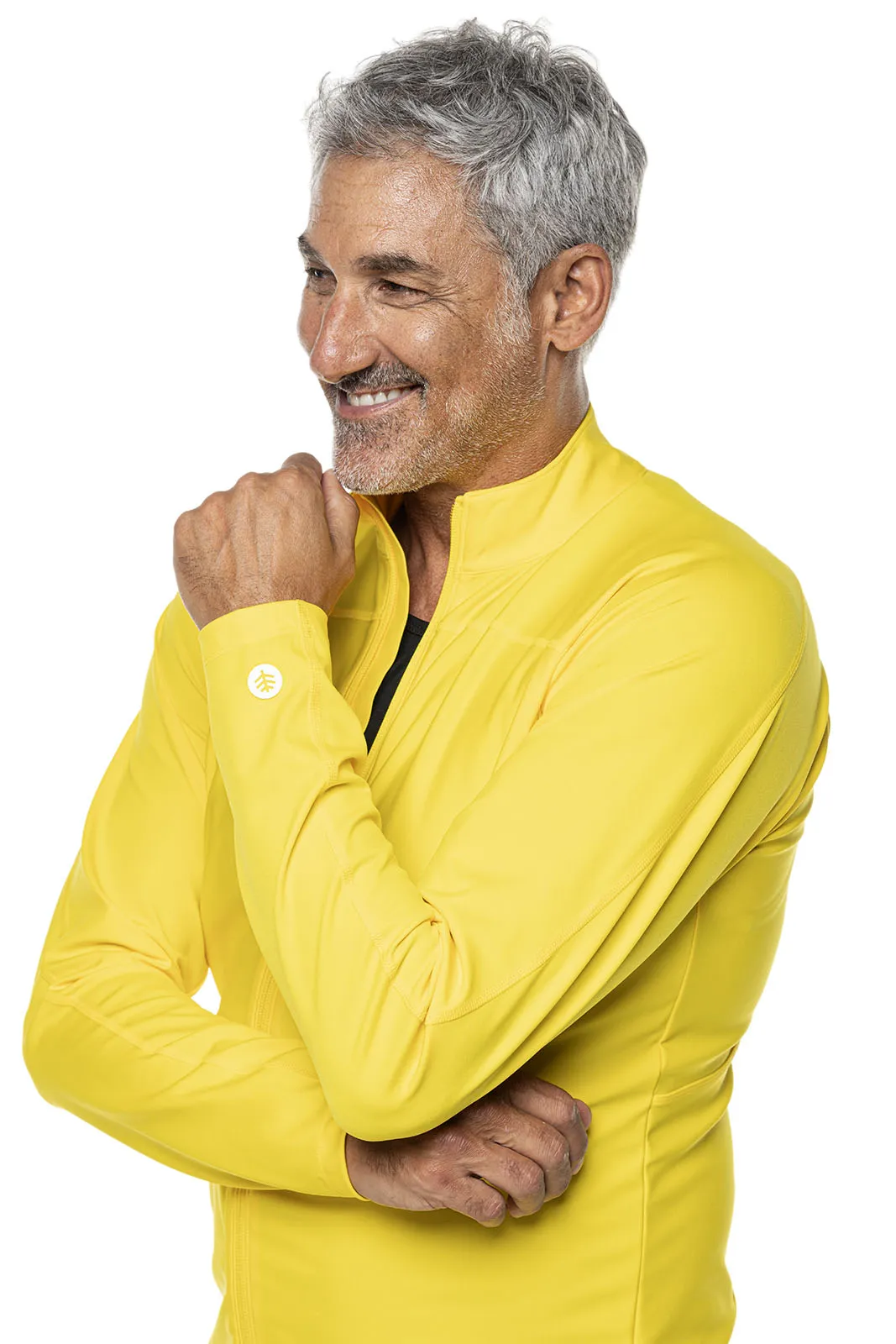 Men's Menorca Long Sleeve Water Jacket  |  Bold Yellow