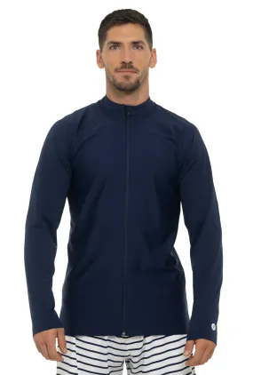 Men's Menorca Long Sleeve Water Jacket  |  Navy