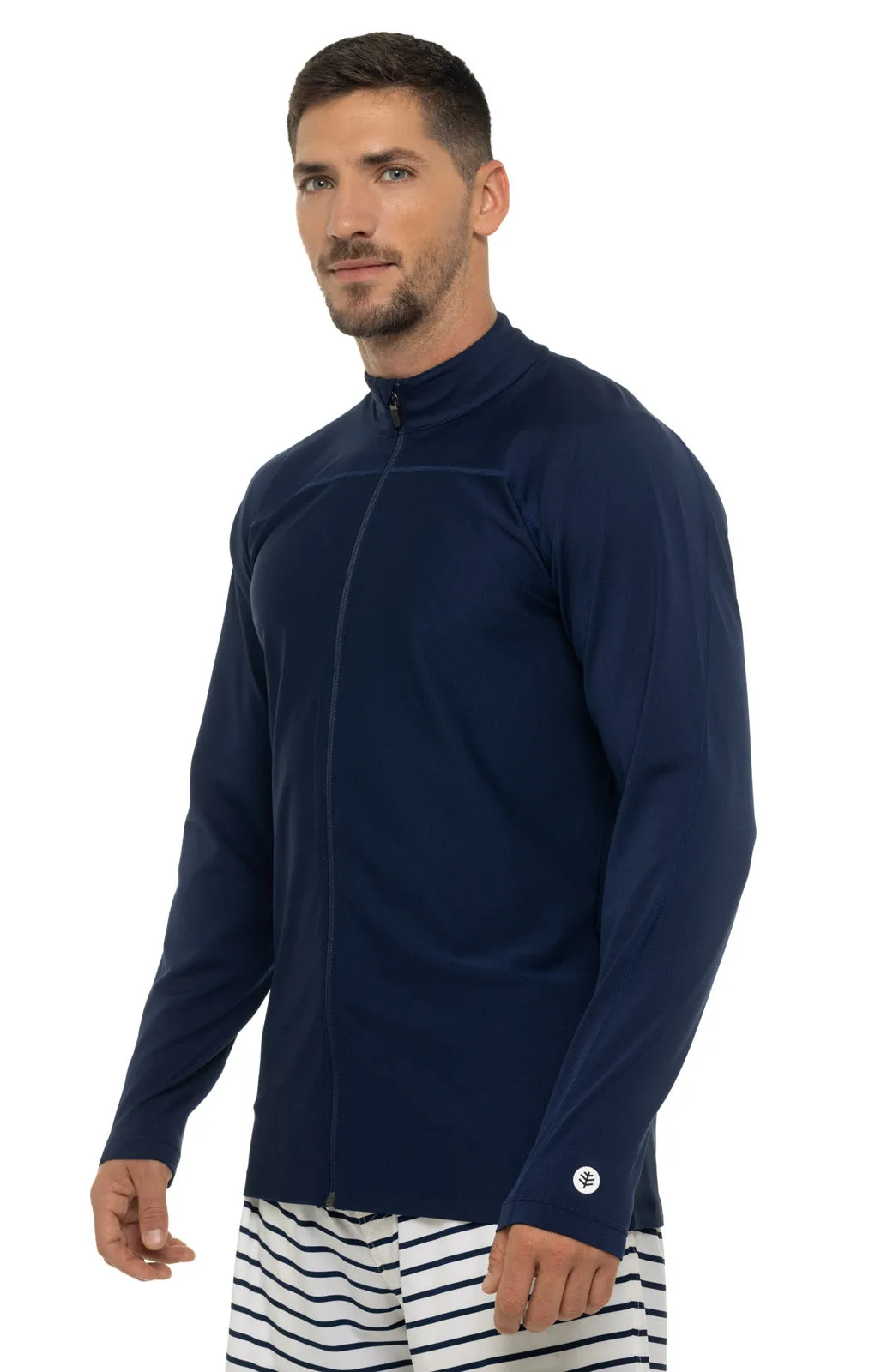 Men's Menorca Long Sleeve Water Jacket  |  Navy