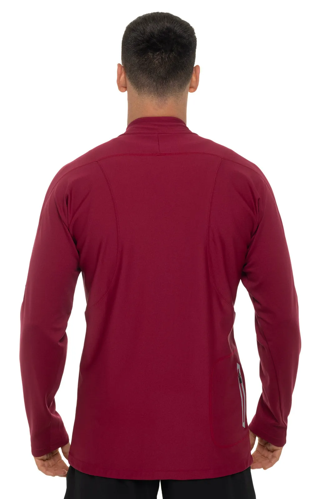 Men's Menorca Long Sleeve Water Jacket  |  Red Crush