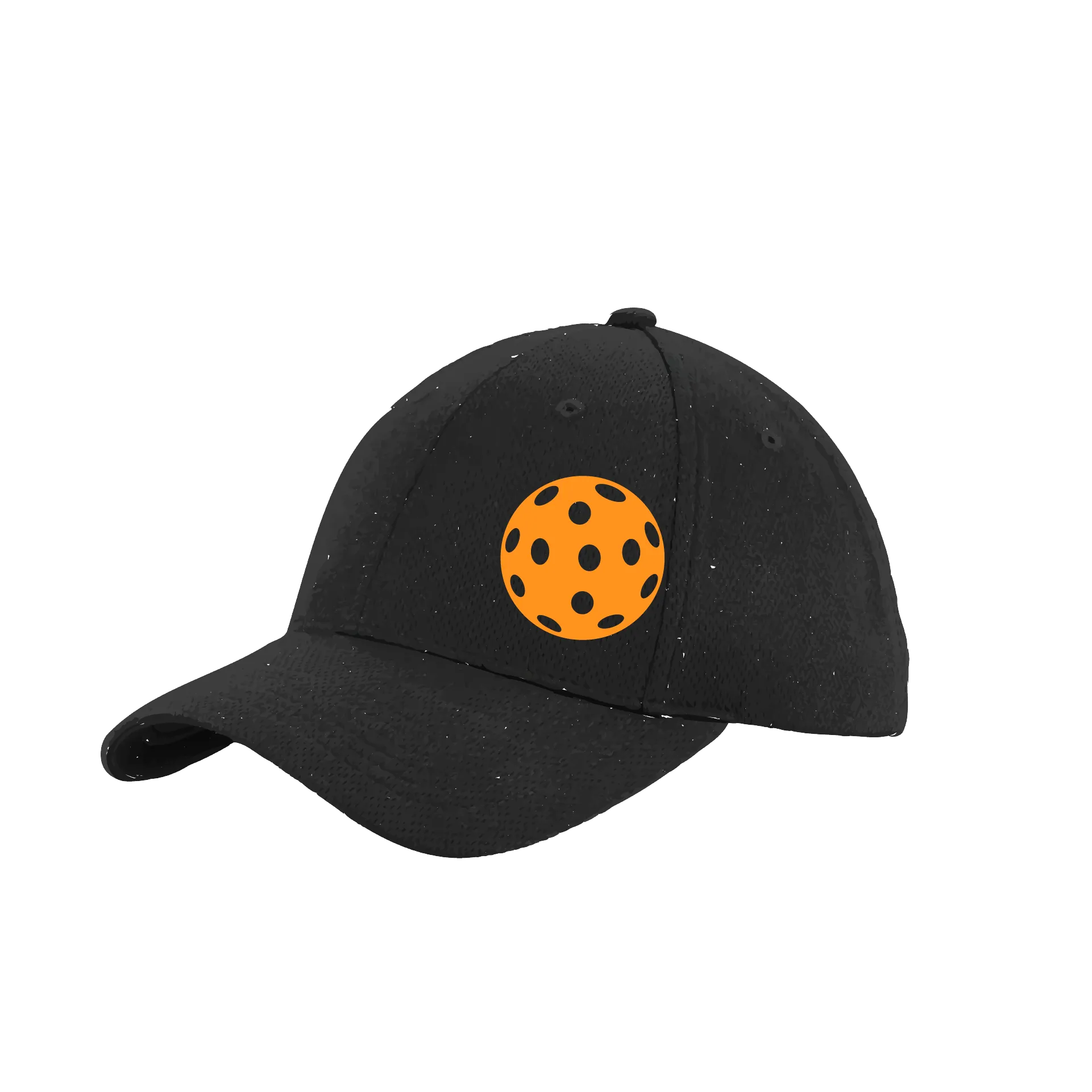 Orange Pickleball (Customizable) | Pickleball Hat | Moisture-Wicking 100% Polyester