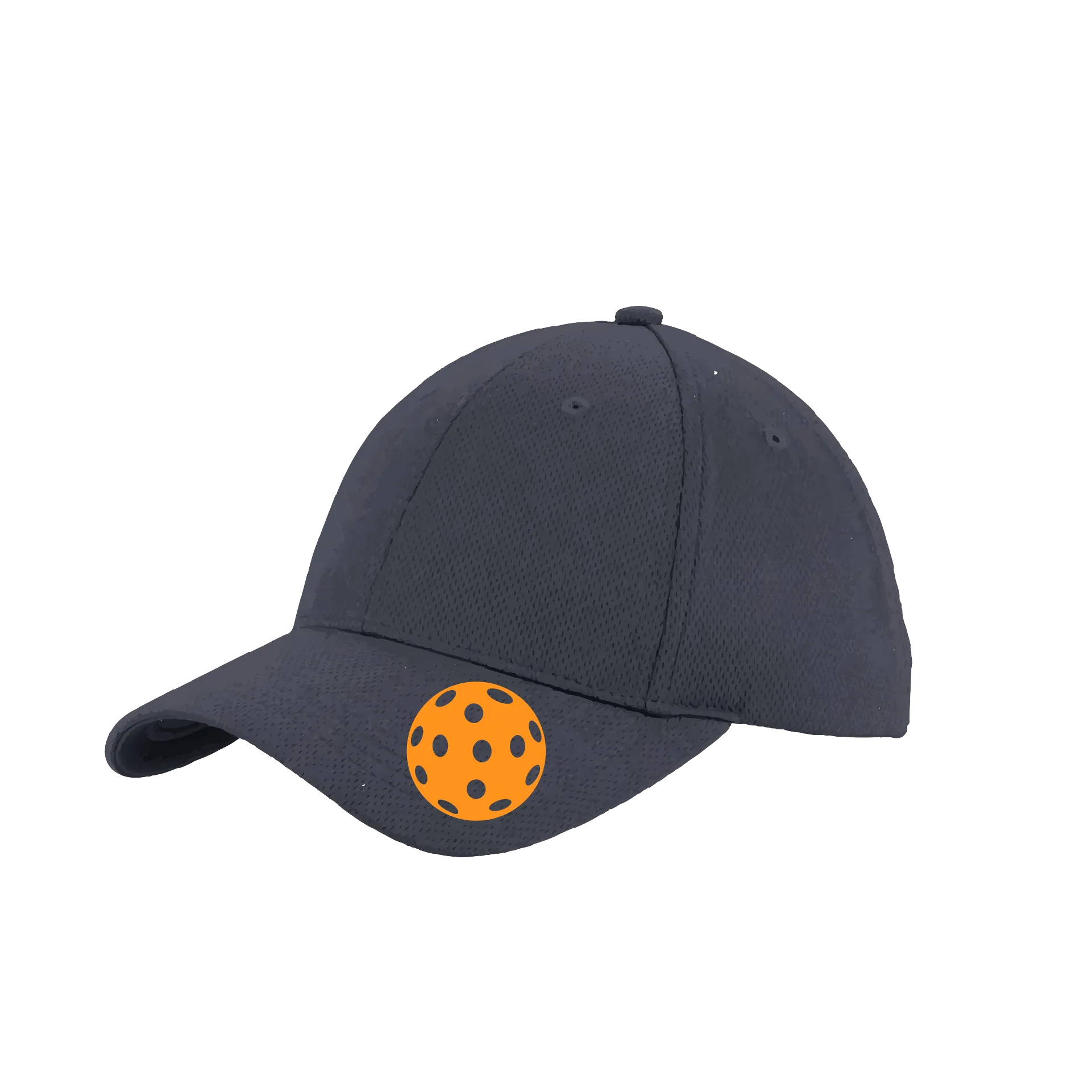 Orange Pickleball (Customizable) | Pickleball Hat | Moisture-Wicking 100% Polyester