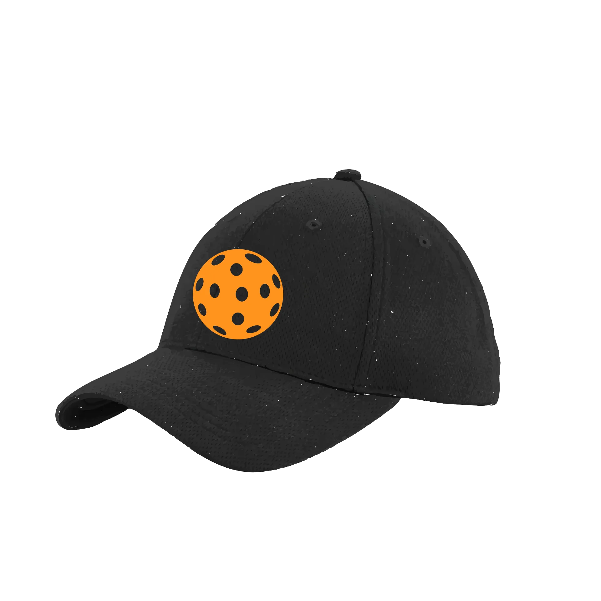 Orange Pickleball (Customizable) | Pickleball Hat | Moisture-Wicking 100% Polyester