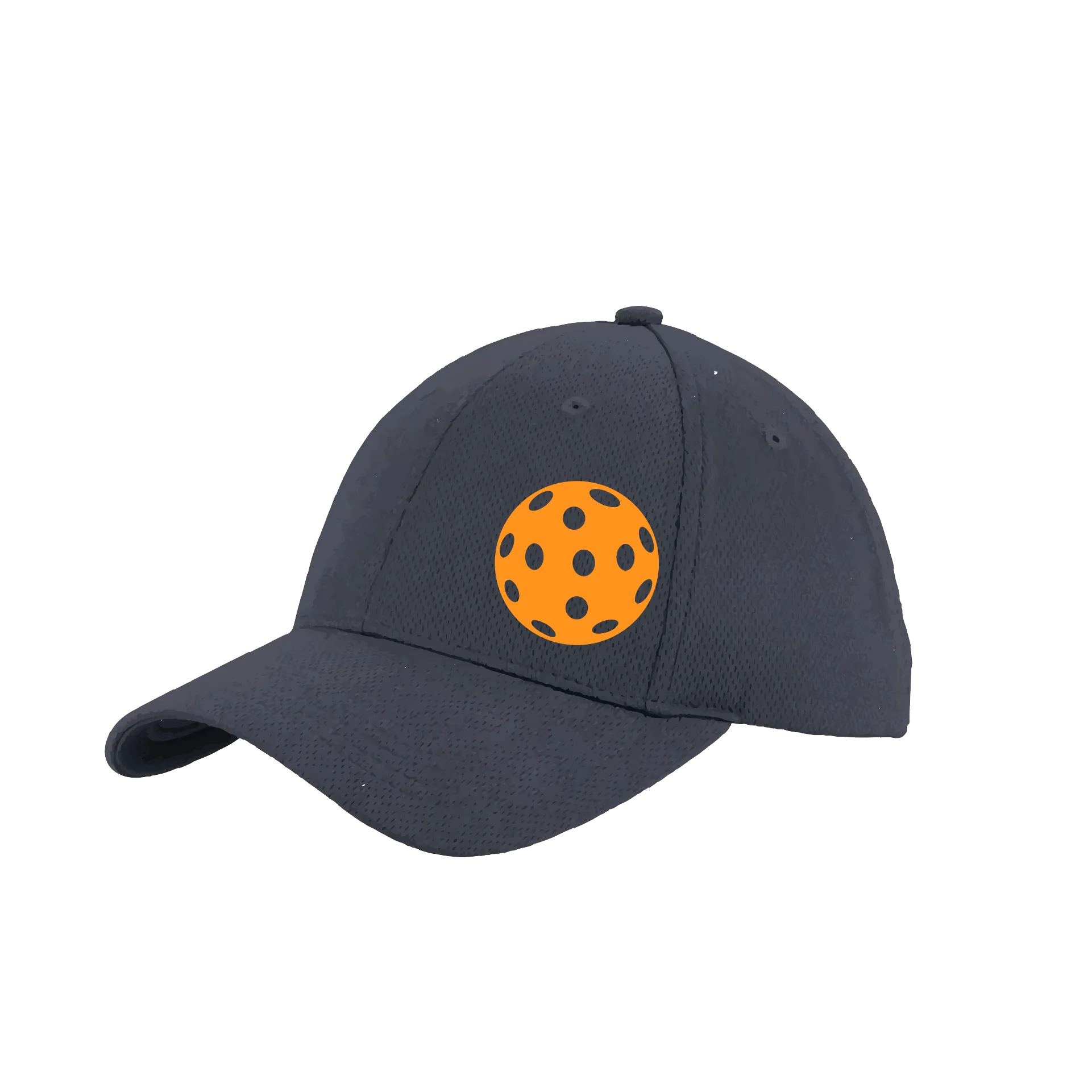 Orange Pickleball (Customizable) | Pickleball Hat | Moisture-Wicking 100% Polyester