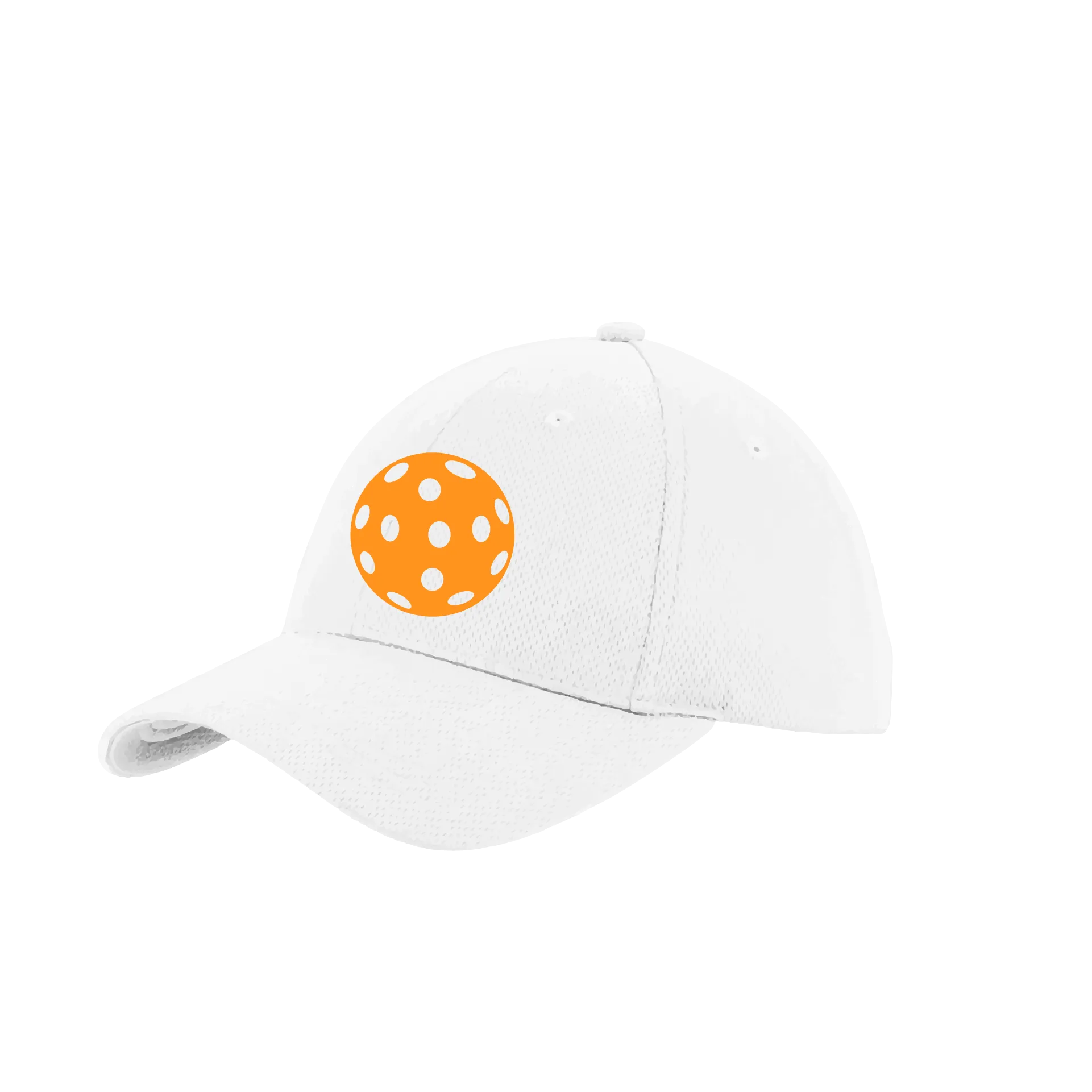 Orange Pickleball (Customizable) | Pickleball Hat | Moisture-Wicking 100% Polyester