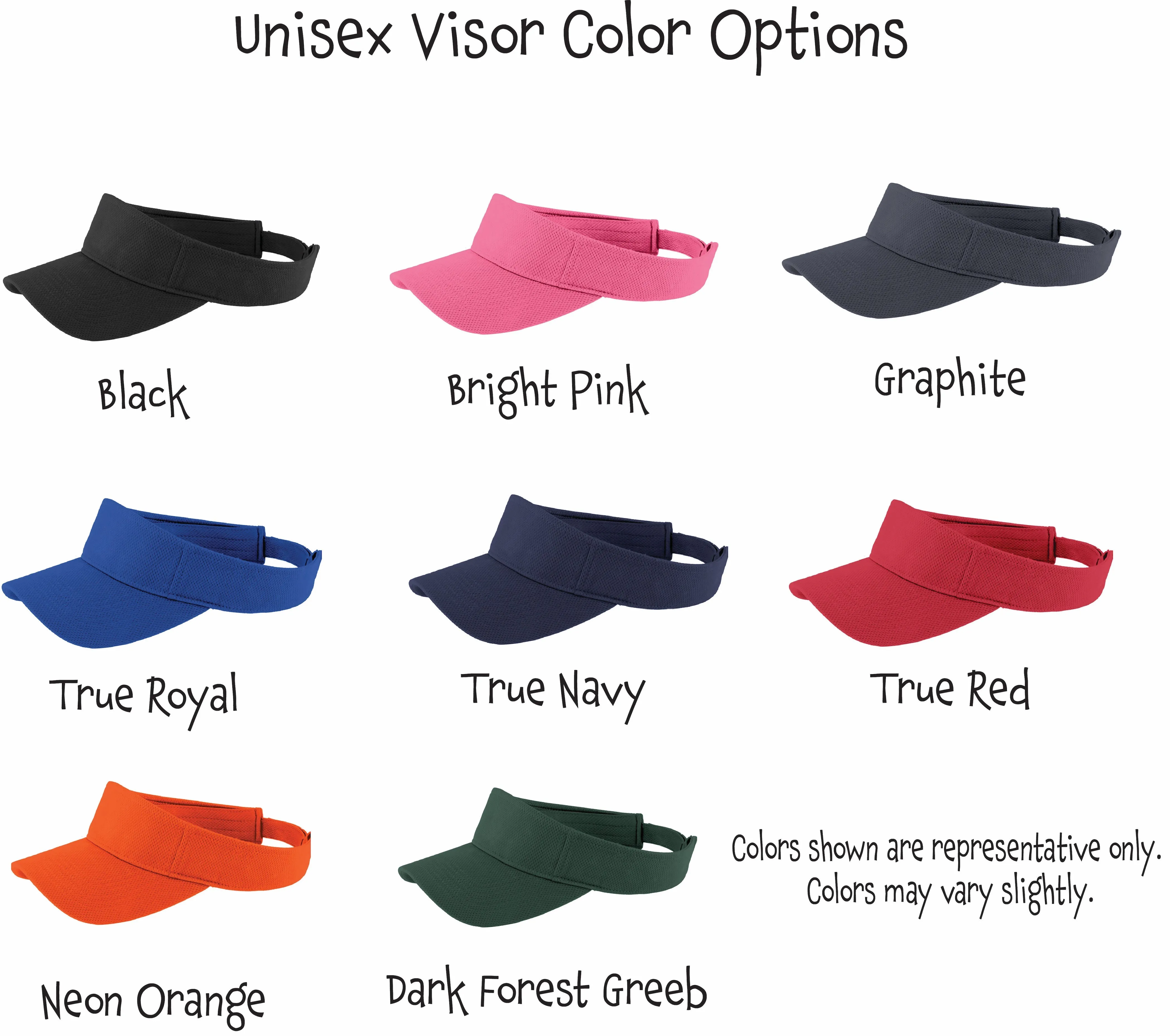 Pickle | Pickleball Visors | Moisture Wicking 100% Polyester