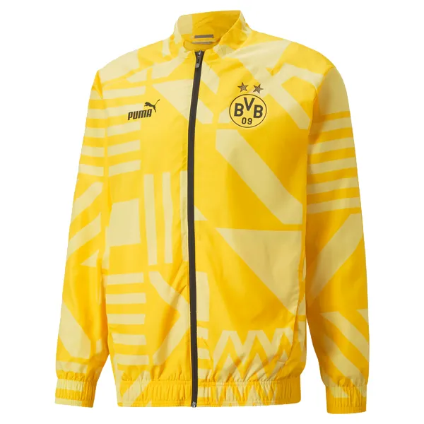 Puma BVB Dortmund Pre Match Jacket 22/23 (Cyber Yellow)