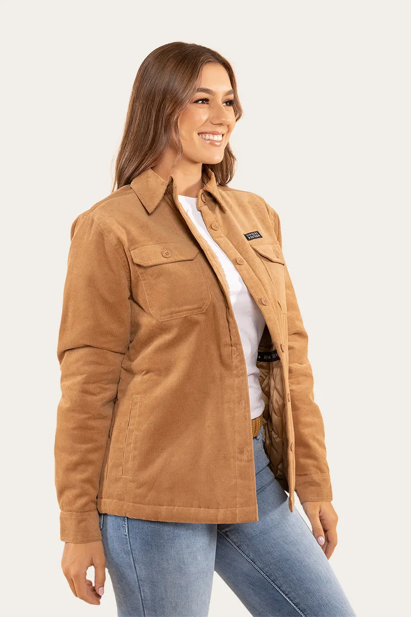 Rosewood Womens Overshirt - Tawny Brown