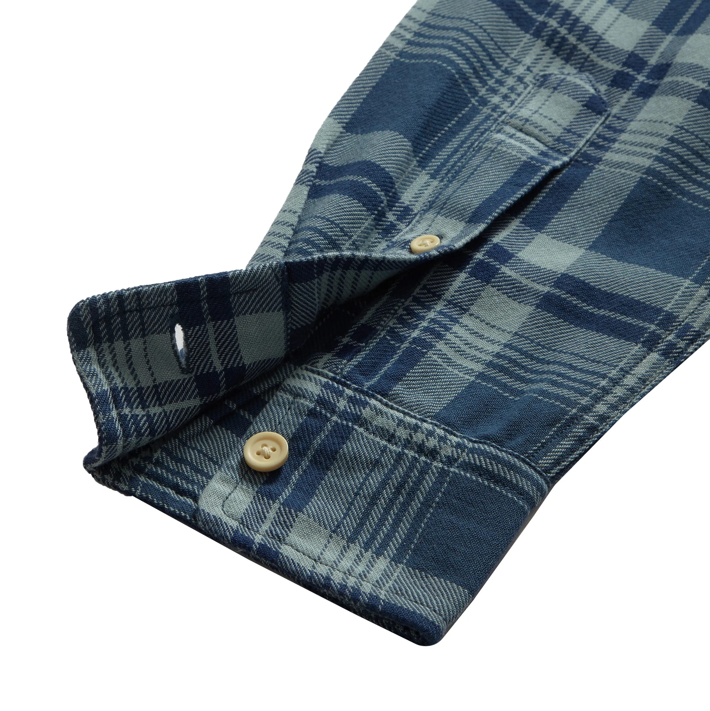 Rugged Twill Shirt - Abyss Plaid