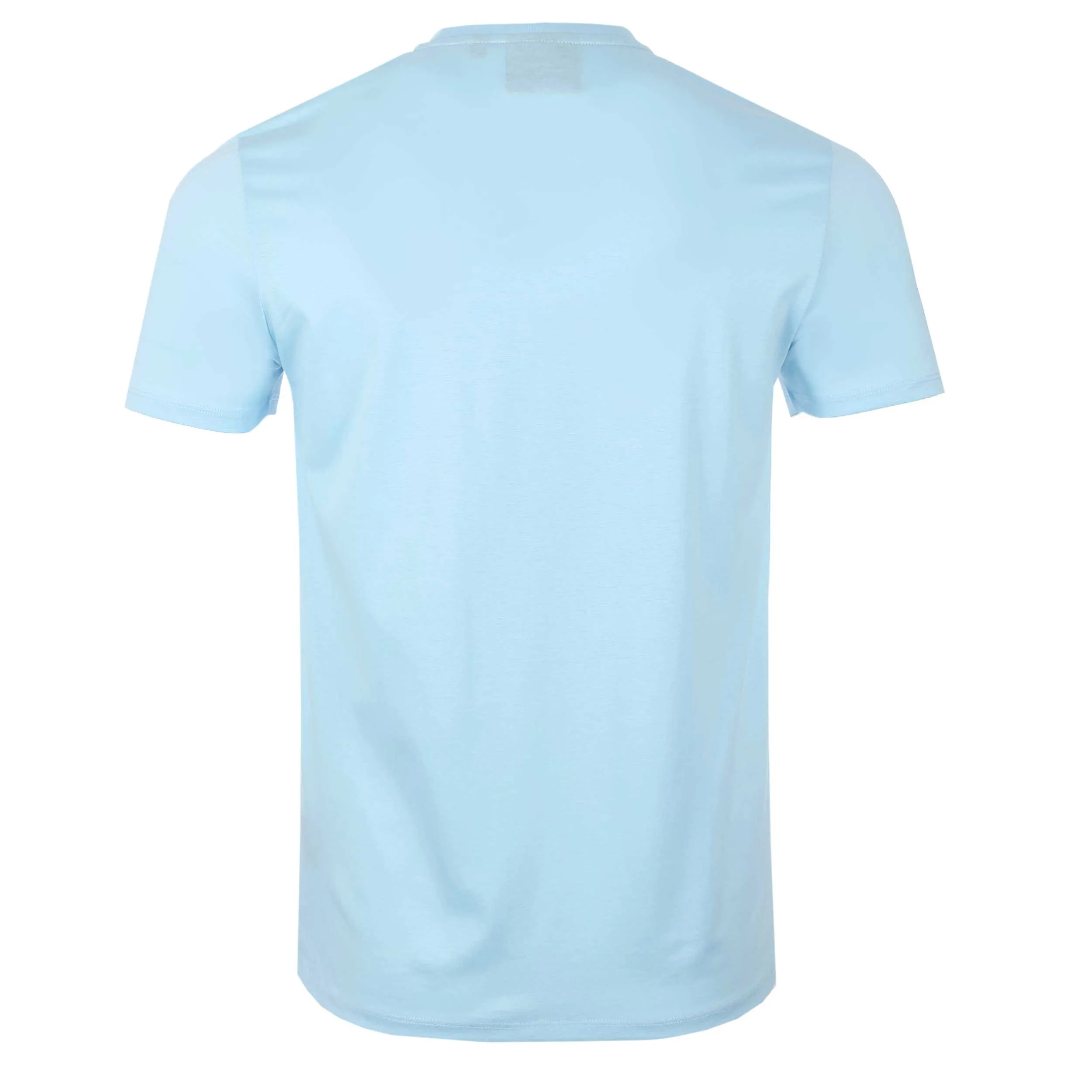 Sandbanks Badge Logo T Shirt in Crystal Blue