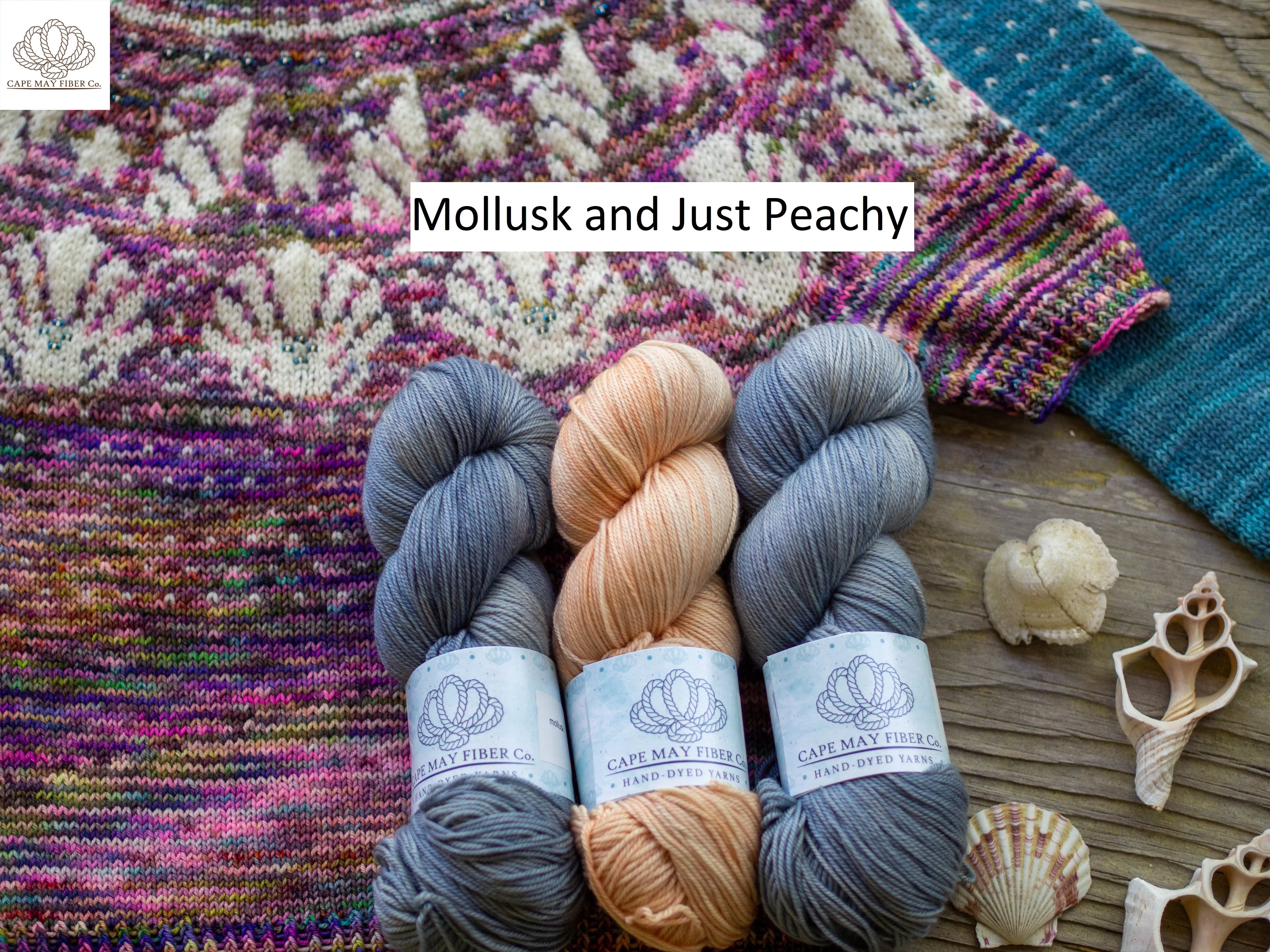 Seashell Pullover MCN Fingering Weight Kit