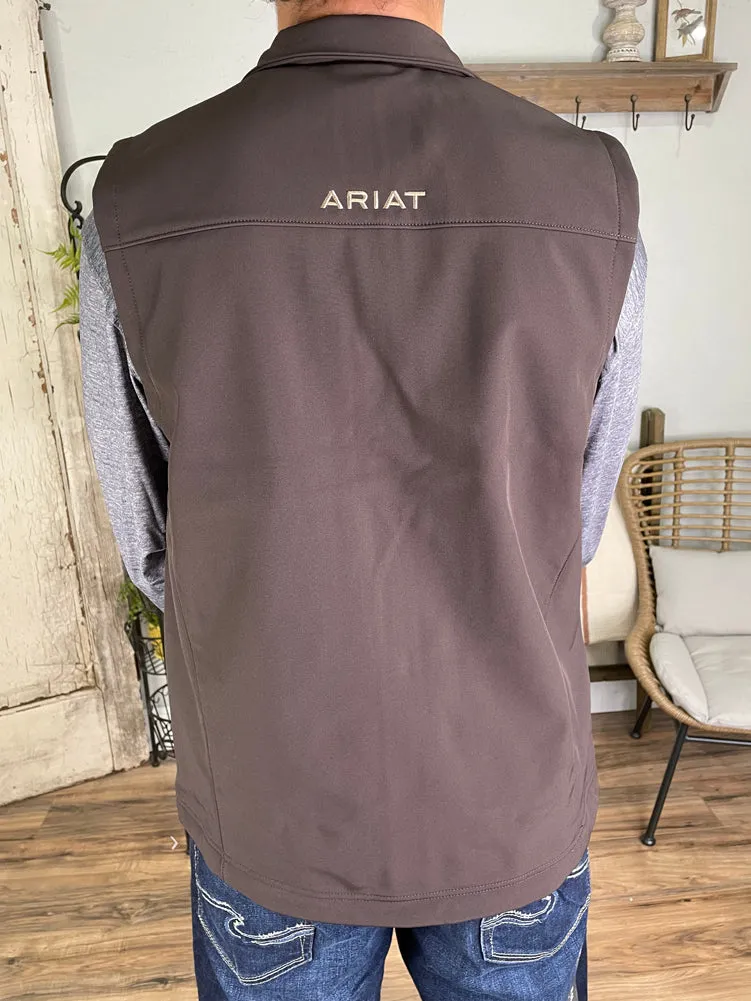 Shoft Shell Vest in Coffee Bean by Ariat