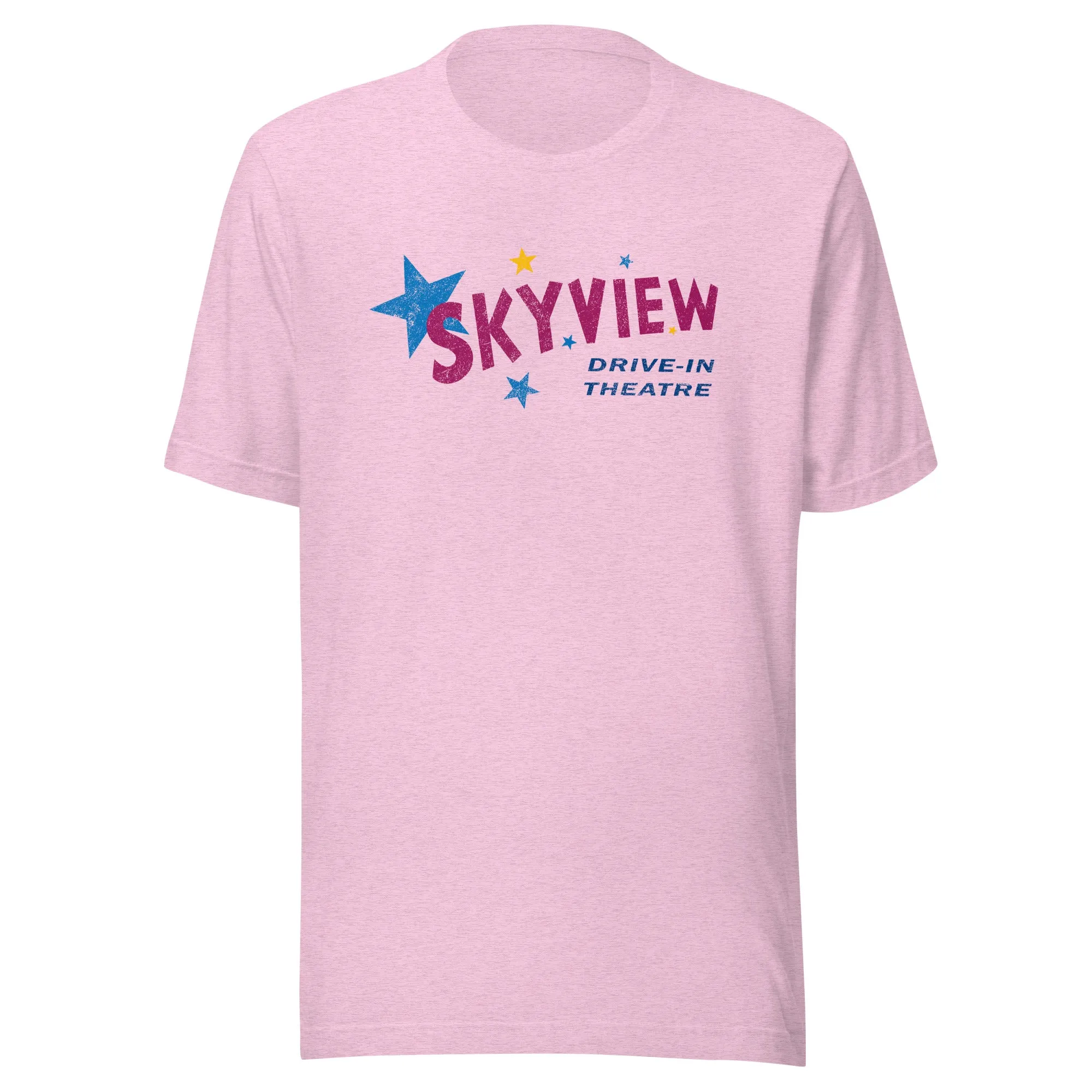 Skyview Drive-in Theatre Retro 1980s T-Shirt - Brockton, MA | Vintage Mens & Womens Old School Tee