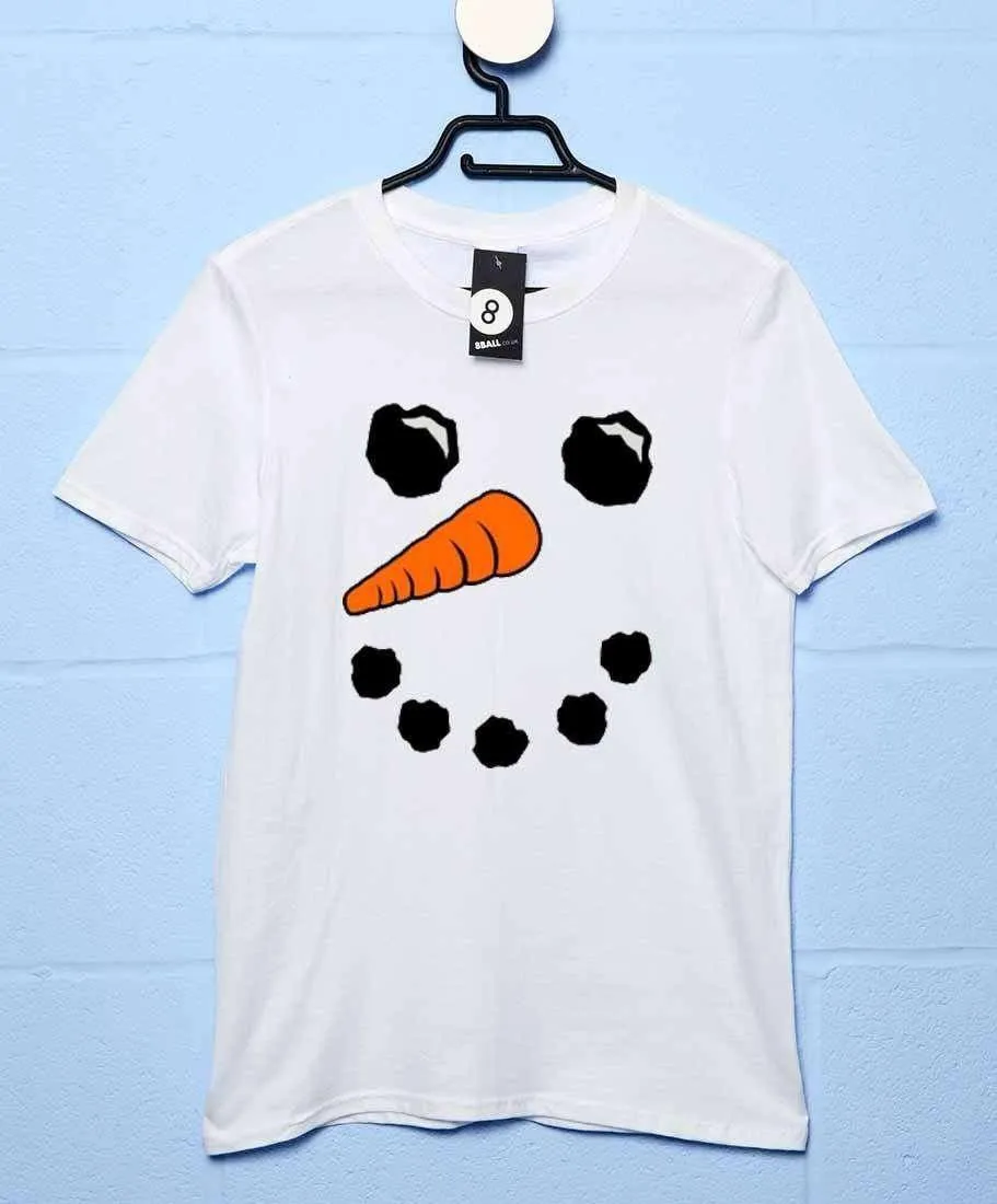 Snowman Face T-Shirt