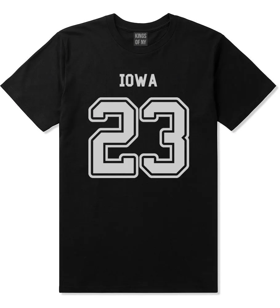 Sport Style Iowa 23 Team State Jersey Mens T-Shirt