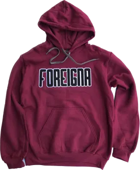 Streetwear Pullover Hoodies- Maroon