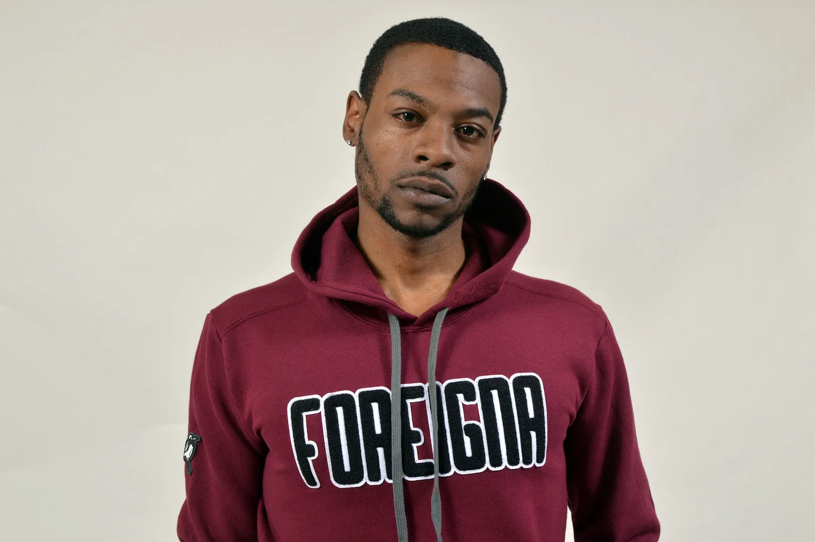 Streetwear Pullover Hoodies- Maroon