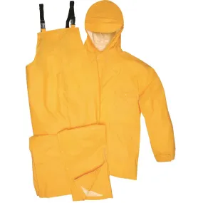 Sugar River by Gemplers Yellow PVC Rain Jacket & Bibs