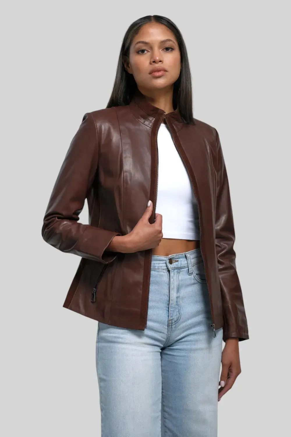 Teresa Leather Jacket