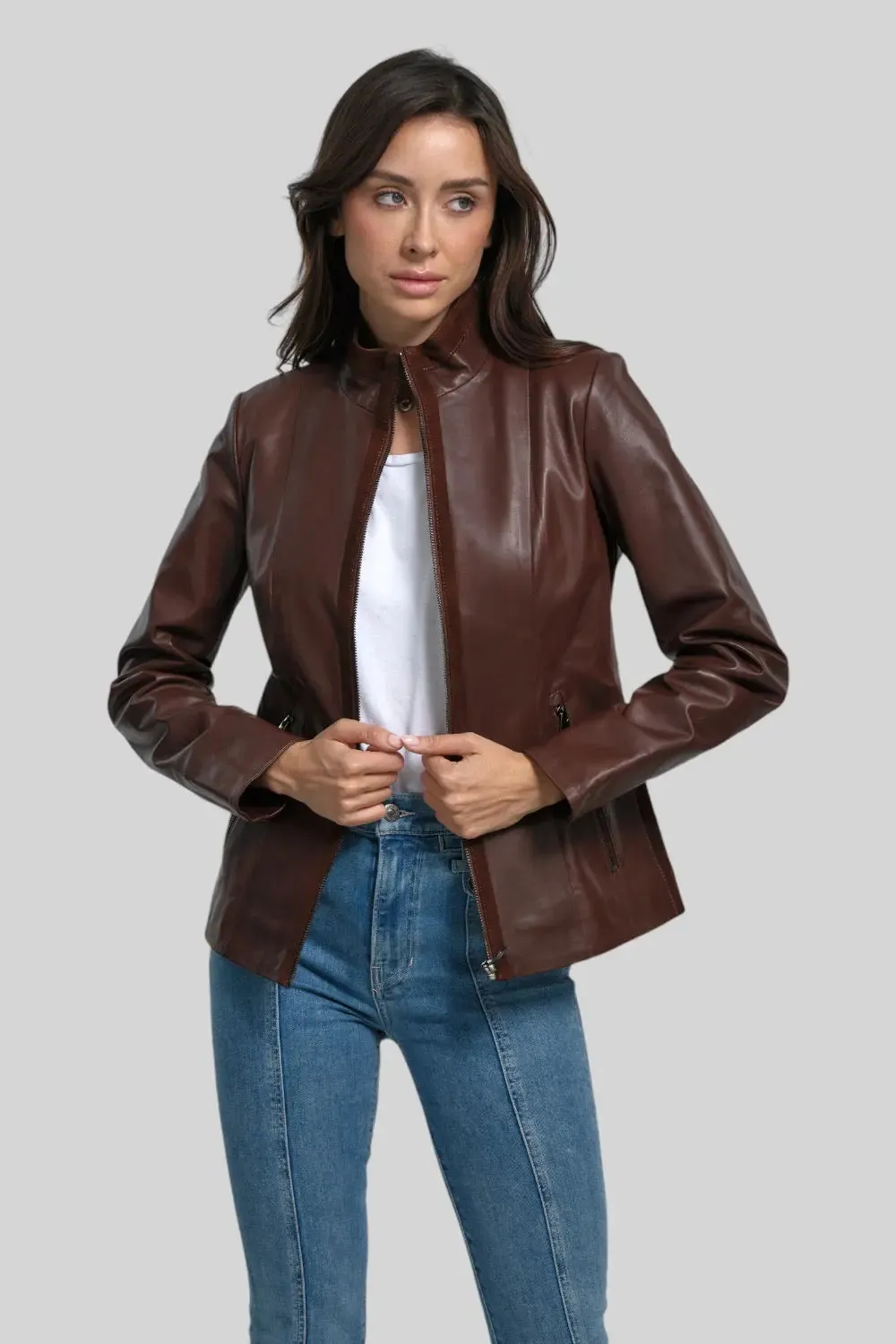 Teresa Leather Jacket