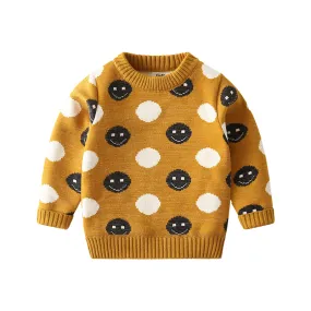 Toddler Boy Plush Woollen Sweater