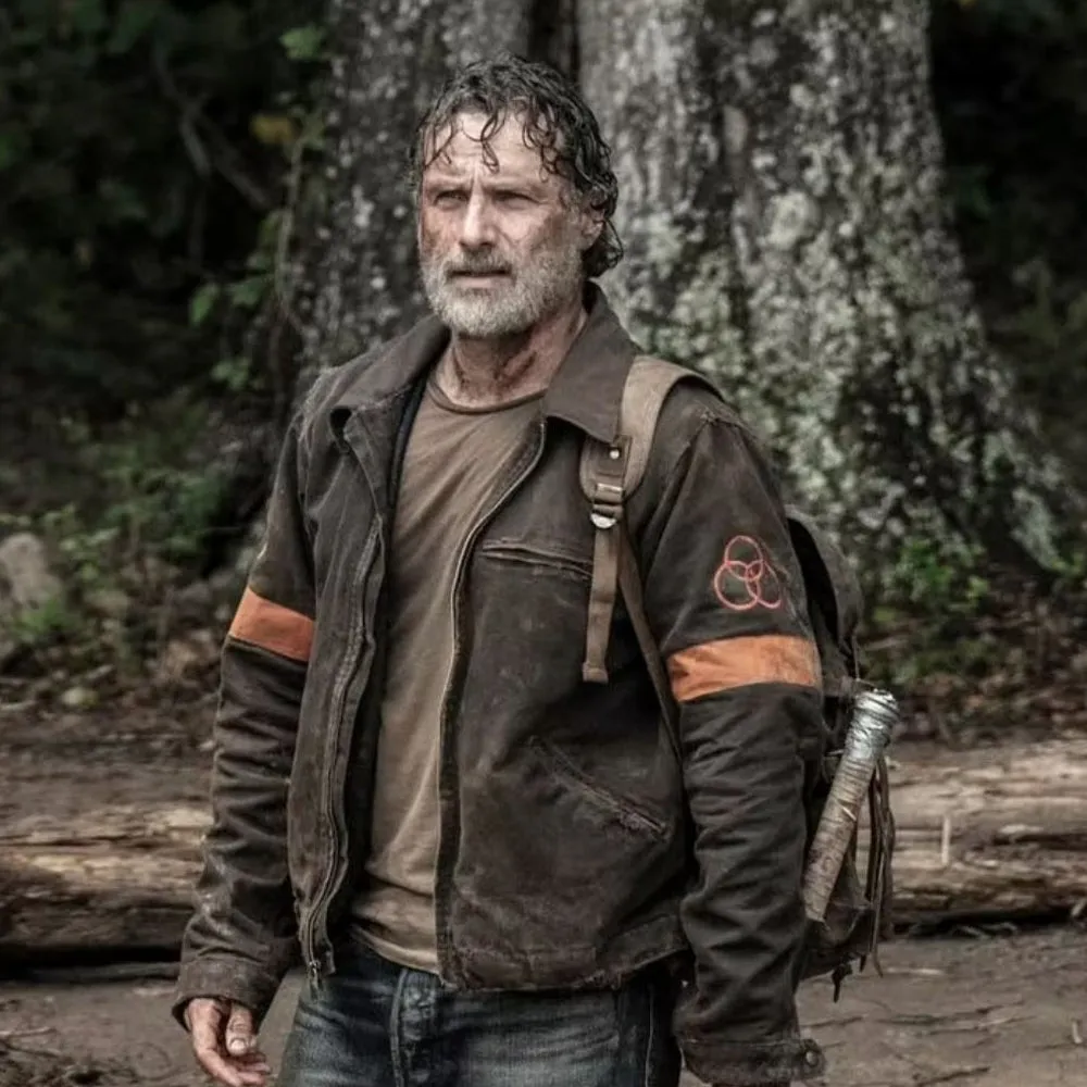 TWD Rick Grimes Bomber Jacket