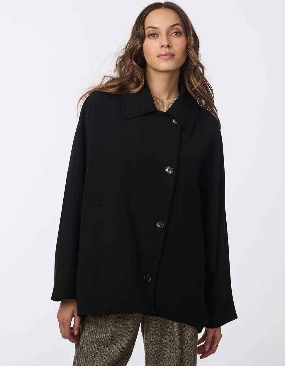 Urban Edge Wool Coat