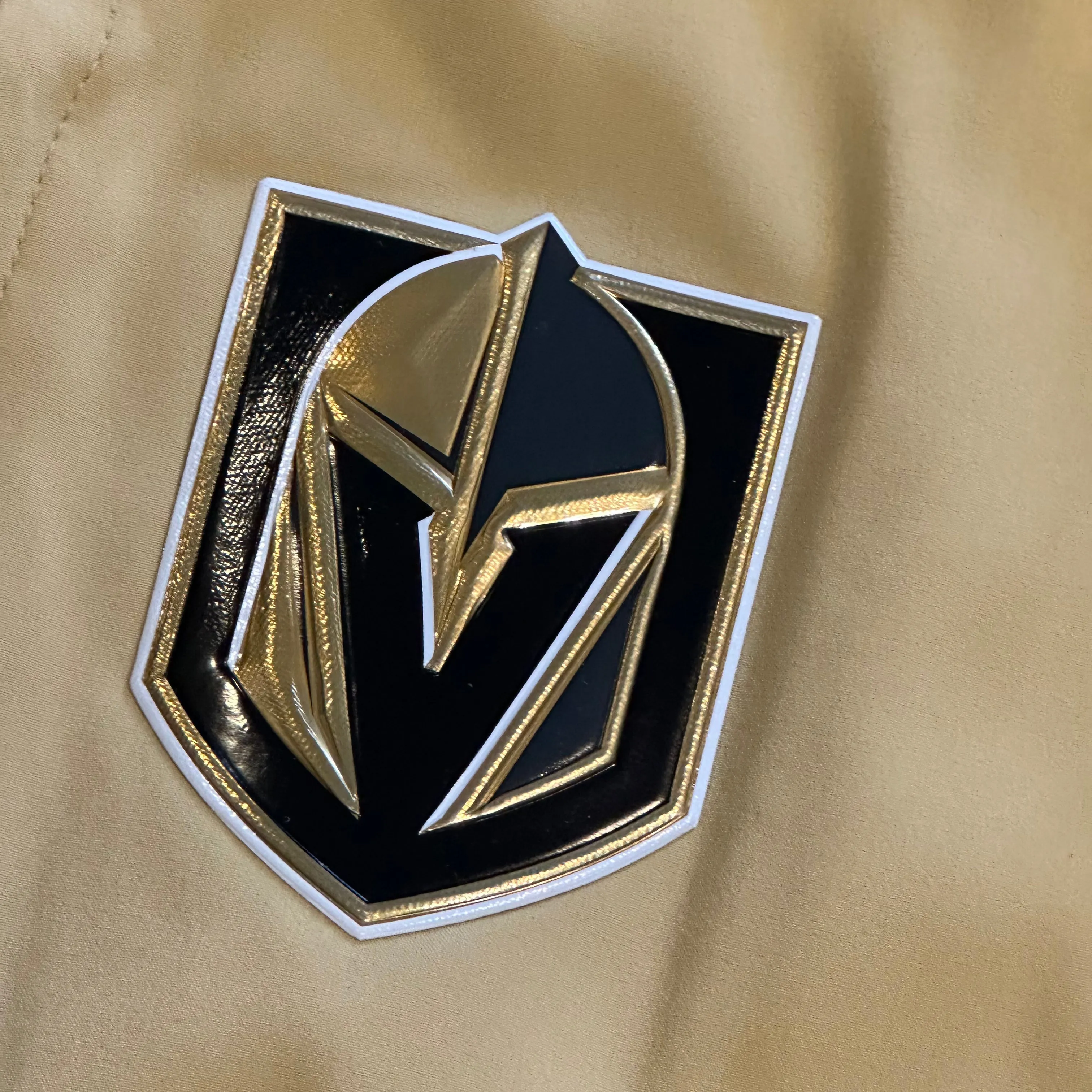 Vegas Golden Knights Authentic Pro Gold AP Coaches Jacket