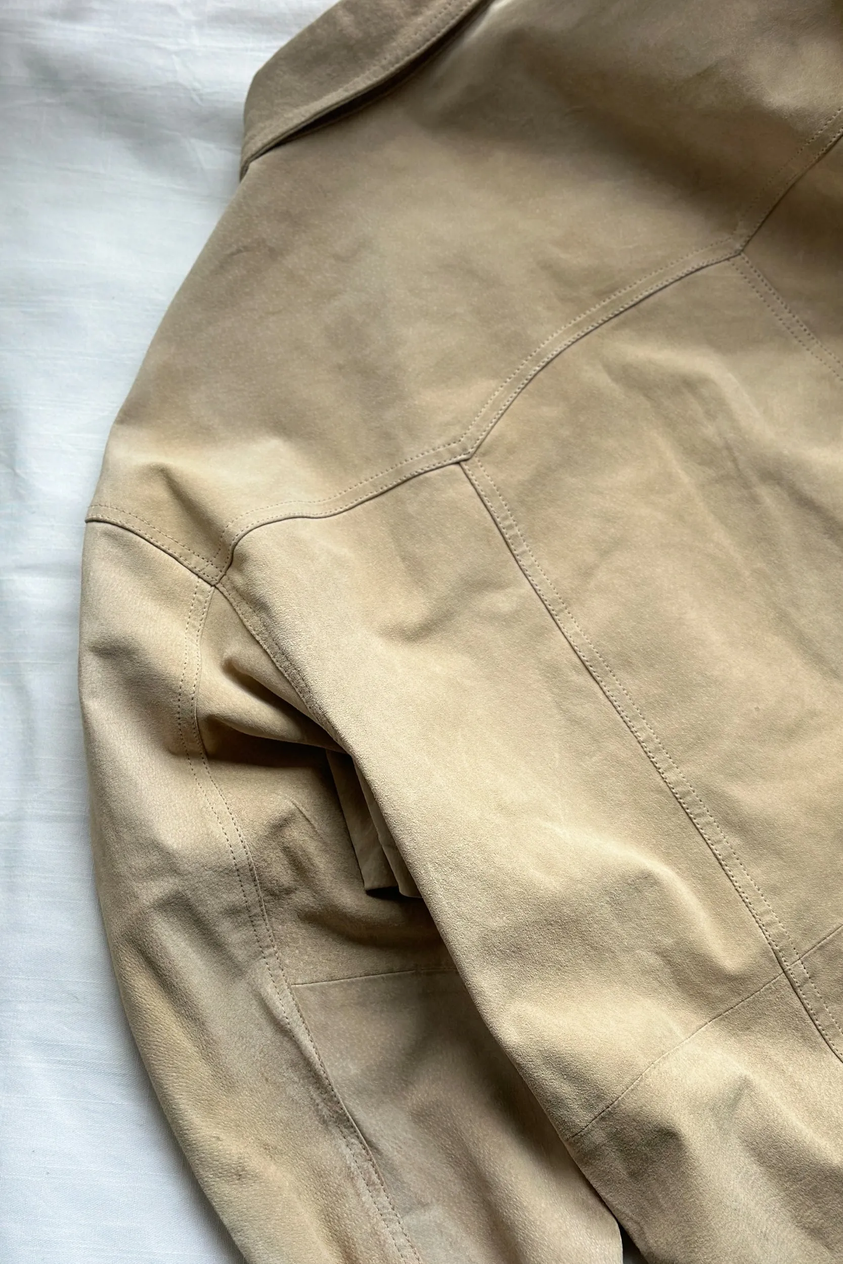 VINTAGE SUEDE LEATHER OVERSHIRT