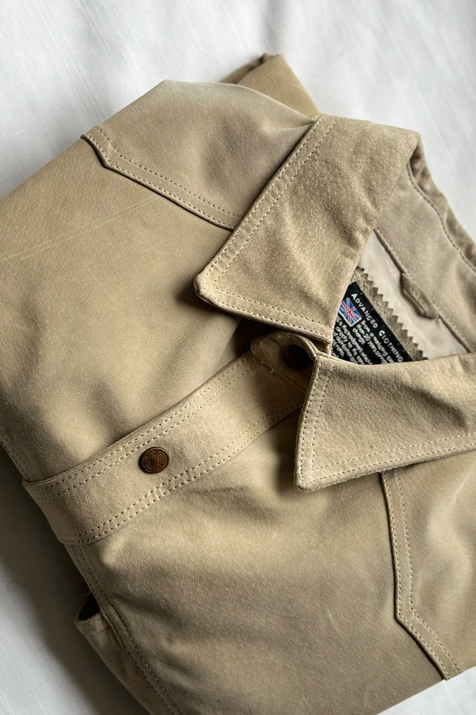 VINTAGE SUEDE LEATHER OVERSHIRT