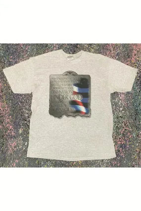 Vintage United States Pledge of Allegiance Tee- M