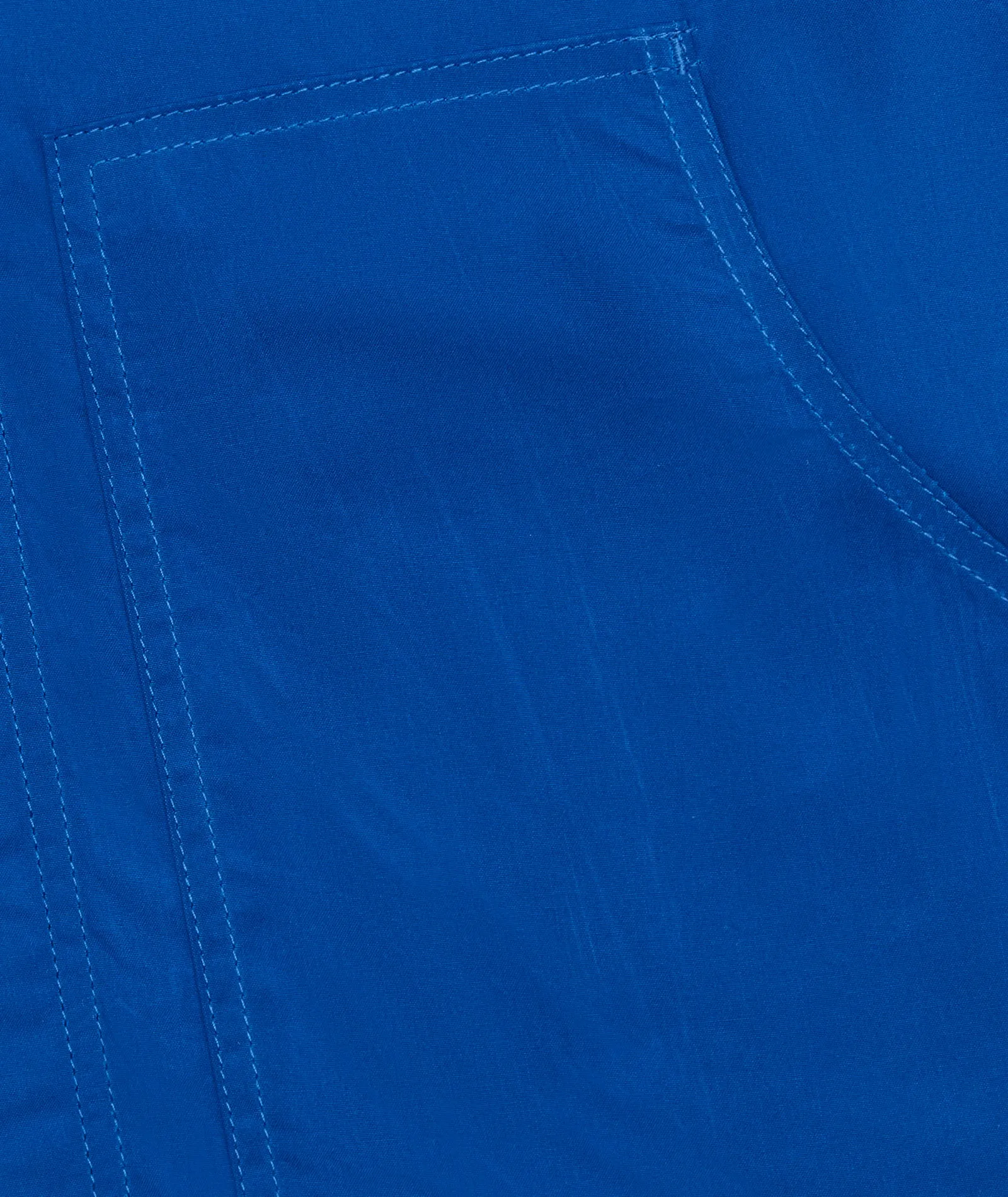 Waxed Cotton Worker Jacket - Blue