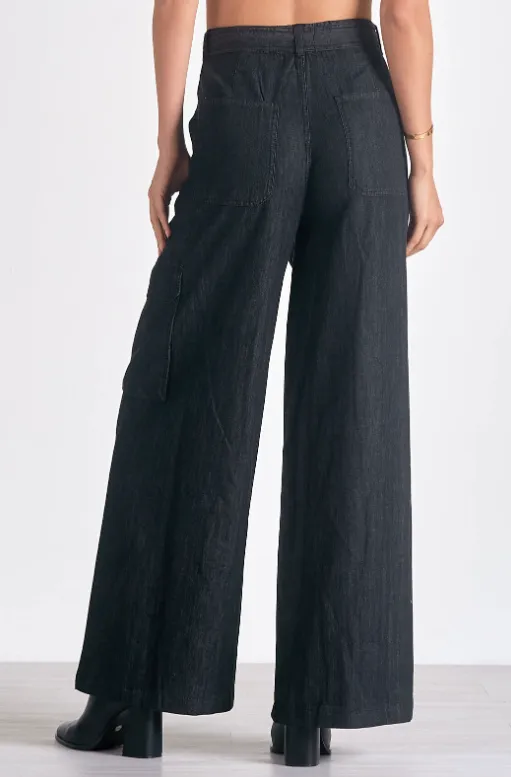 Wide Leg Cargo Pants