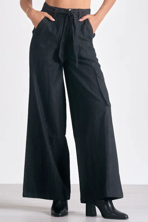 Wide Leg Cargo Pants