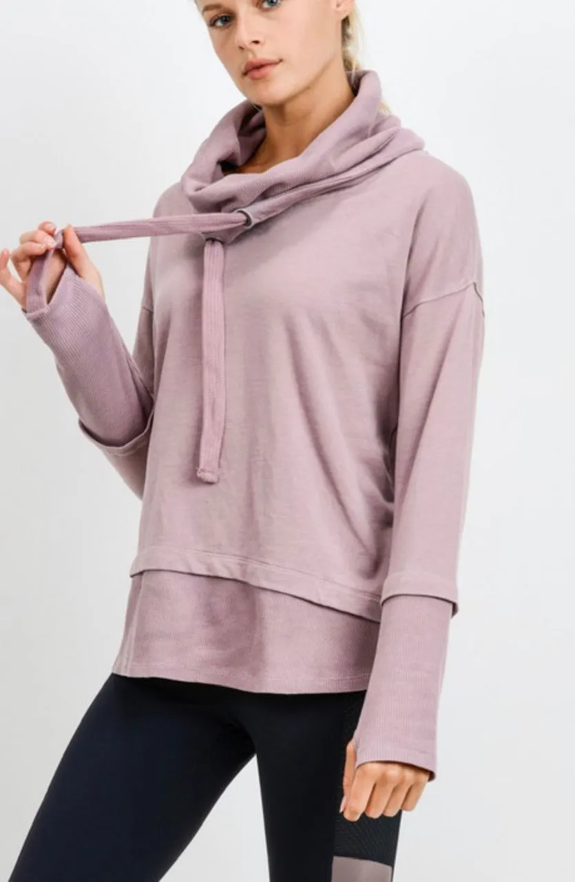 Women's Dusty Pink Pullover