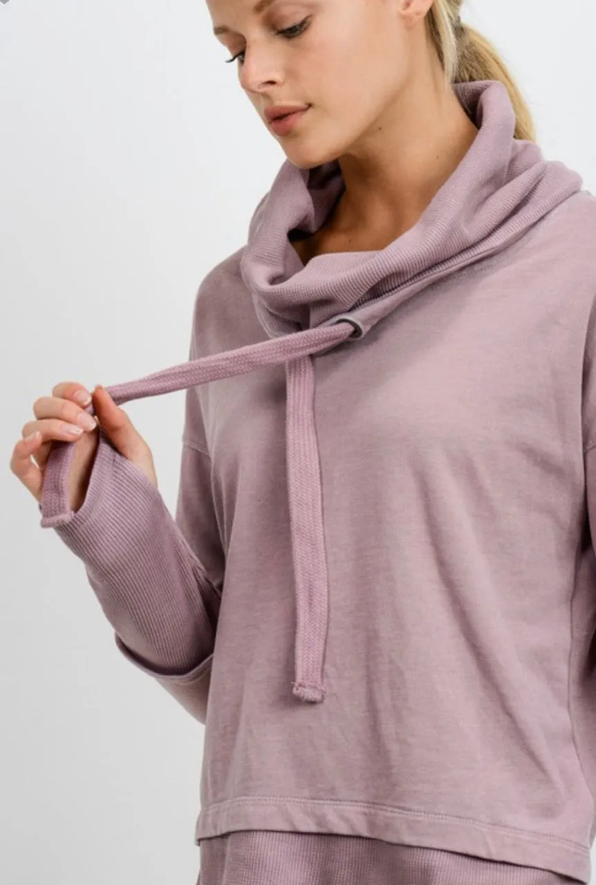 Women's Dusty Pink Pullover