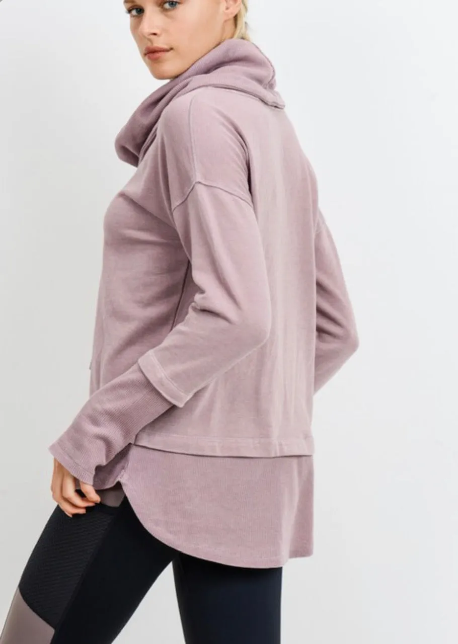 Women's Dusty Pink Pullover