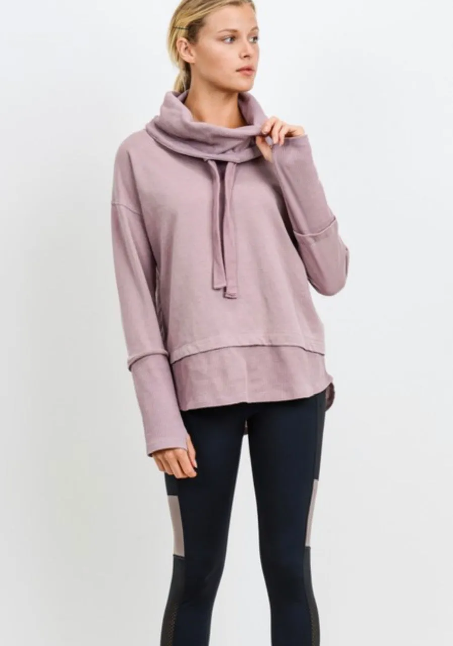 Women's Dusty Pink Pullover