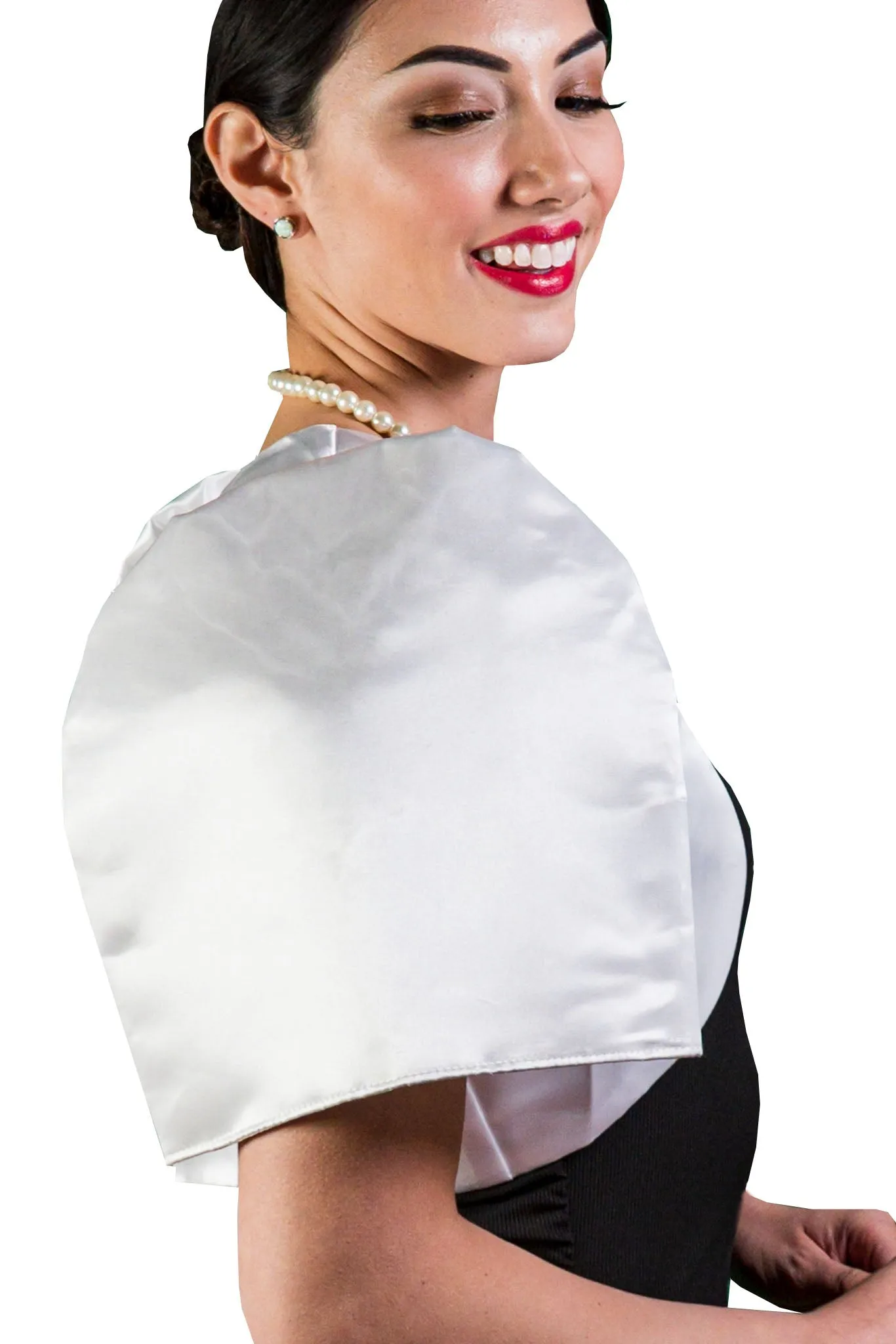 WR14 - Satin Bolero White - Filipiniana