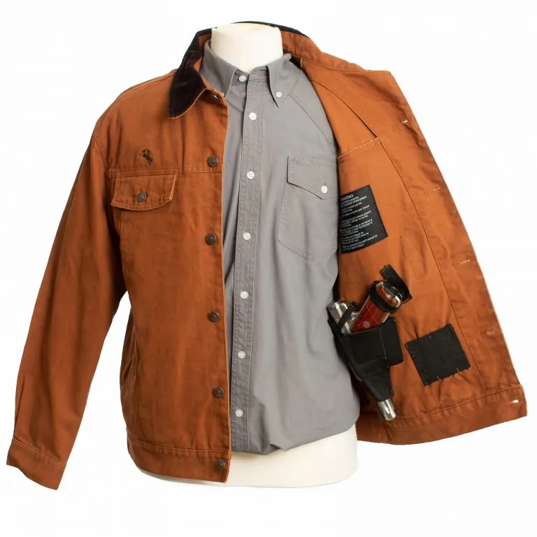 Wyoming Traders Chisum Concealed Carry Jacket, Cinnamon